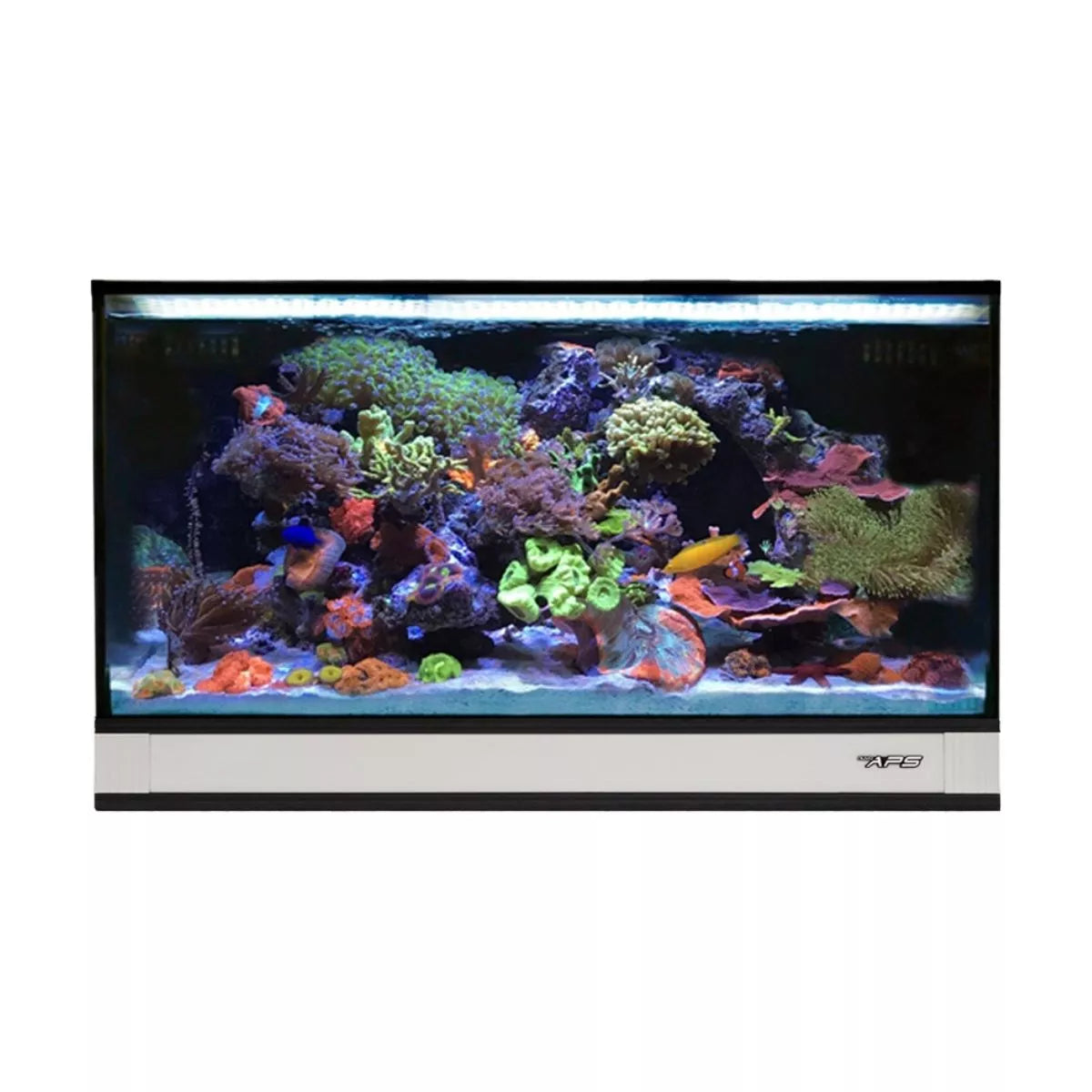 INNOVATIVE MARINE 25 NUVO FUSION PRO 2 AIO LAGOON AQUARIUM w/ BLACK APS PEDESTAL