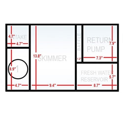 ICECAP 24 REEF SUMP 24"x14"x16"