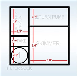 ICECAP 15 REEF SUMP 15X15X14